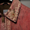 Washed Red Distressed Denim Jacket – Retro Punk Streetwear