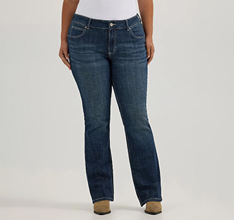 Plus-size-Bootcut-Jeans