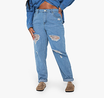 Plus-Sizes-Ripped-Jeans