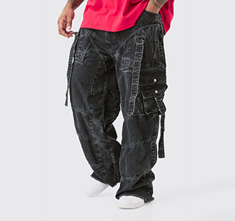 Plus sizs Baggy Jeans