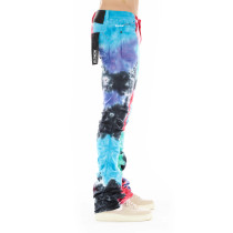Unisex Tie-Dye Skinny Jeans – Vibrant Psychedelic Streetwear