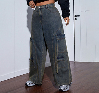 Plus sizes Straight Leg Jeans