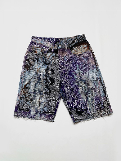 embroidery shorts