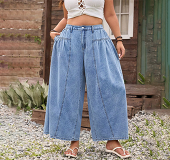 Plus-Sizes-High-Waisted-Jeans