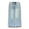 Custom Embossed Floral Wide-Leg Jeans for Boutique & Designer Collections