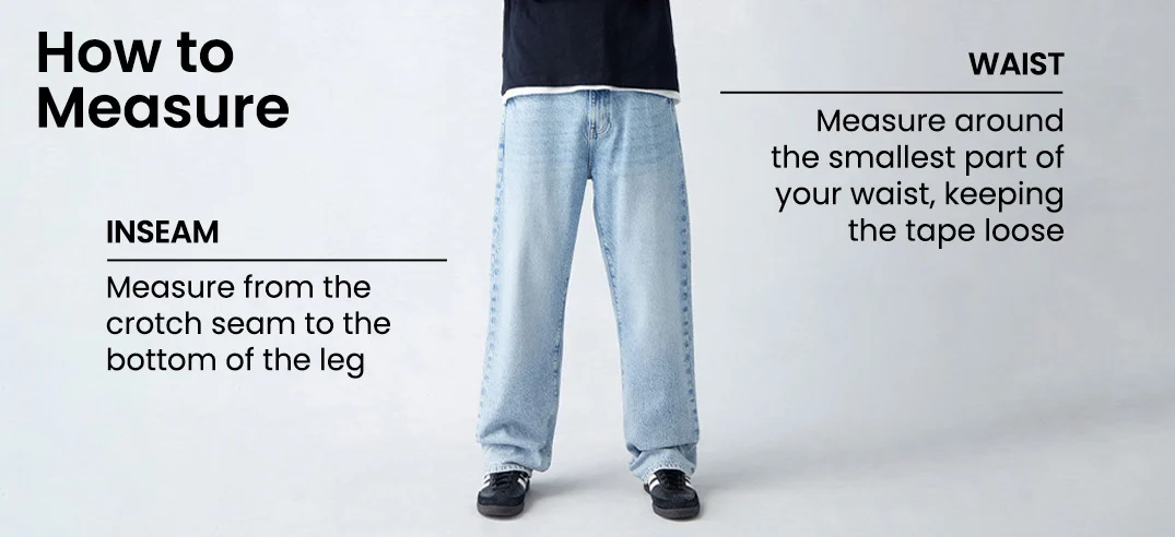 Jeans Size Chart
