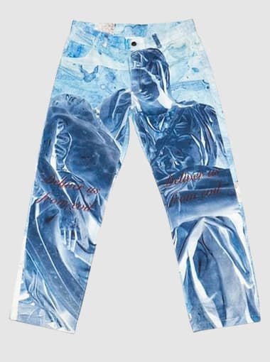 Custom Digital printing Jeans