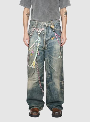 Custom DTG Print Jeans