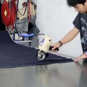 cut fabric