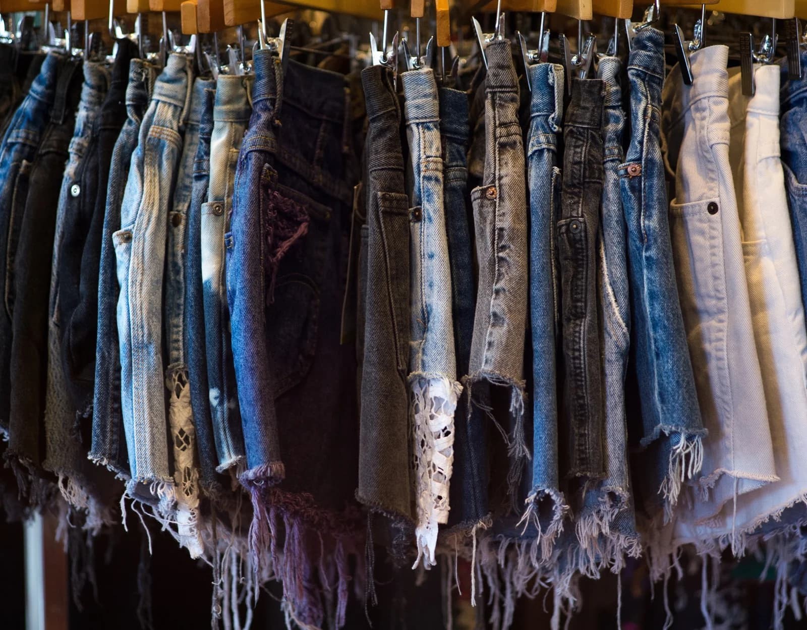 custom jean shorts