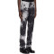 Monochrome Cloud-Wash Jeans – Straight-Leg Artistic Denim