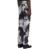 Monochrome Cloud-Wash Jeans – Straight-Leg Artistic Denim