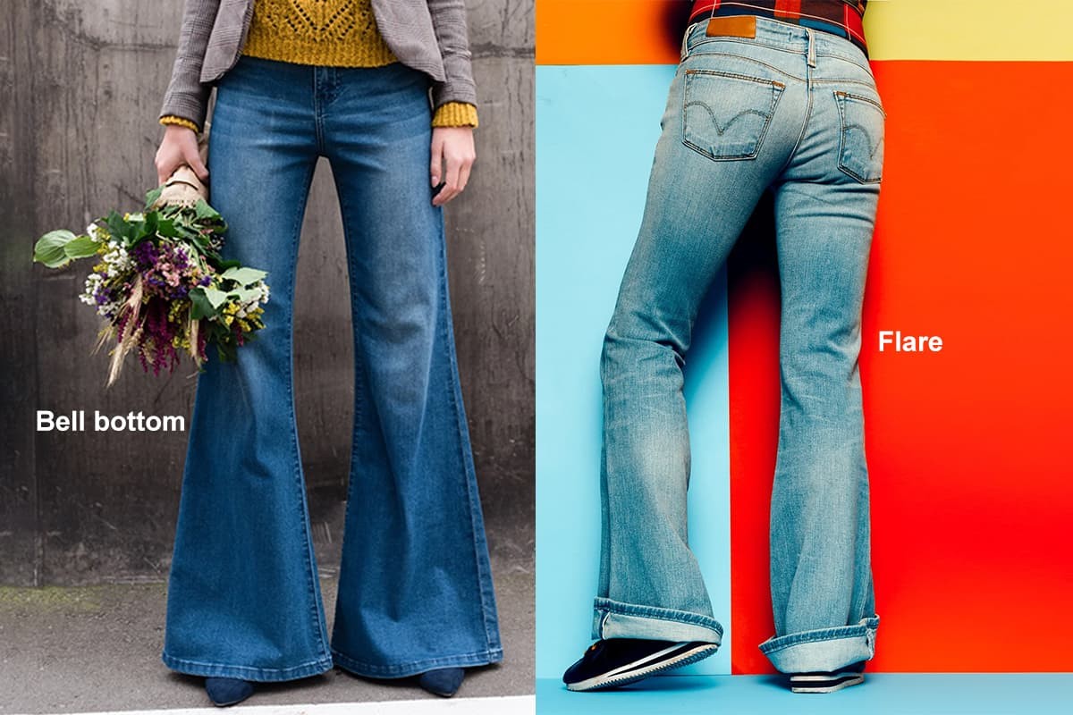 Bell Bottoms vs Flared Jeans: Key Differences Explained