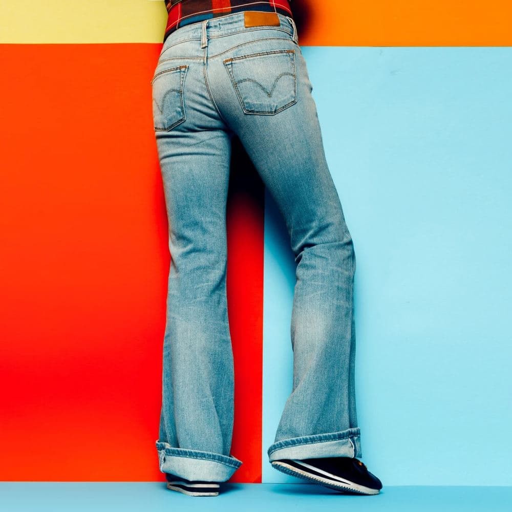 flared flared jeans