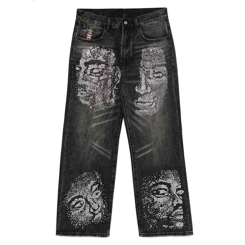Rhinestone Jeans