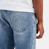 Custom Side-Graphic Wide Leg Vintage Denim Jeans