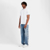 Custom Side-Graphic Wide Leg Vintage Denim Jeans