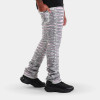 Custom All-Over Shredded Stacked Jeans – Avant Streetwear Statement