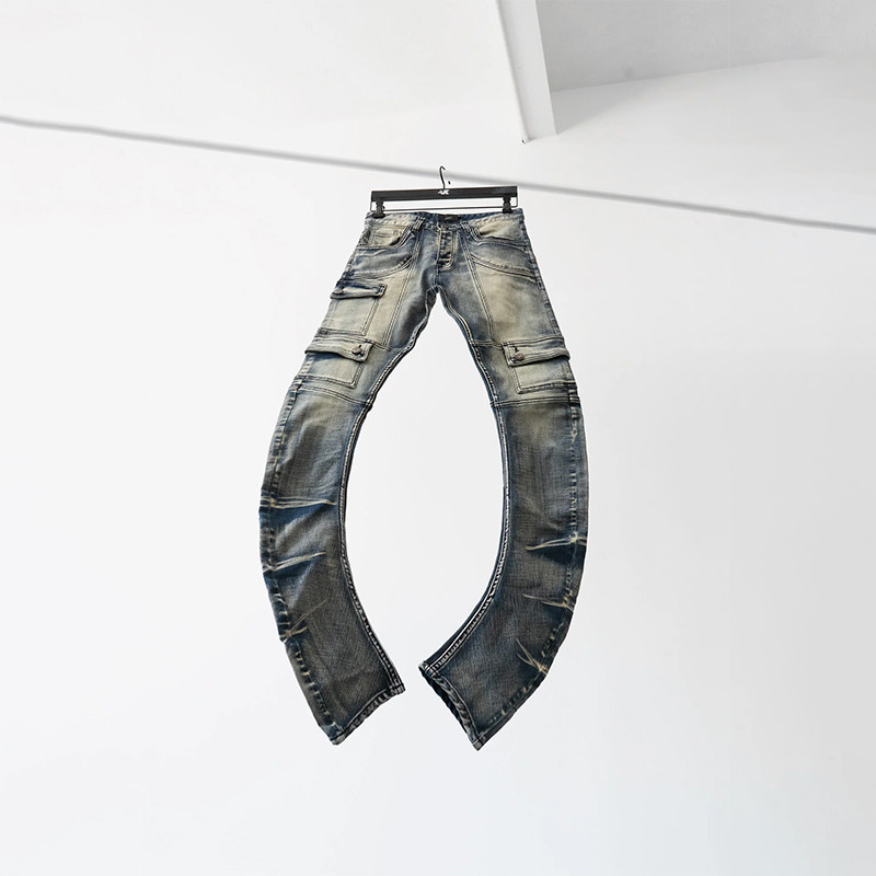 Layered jeans