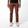 Custom Minimalist Straight Denim Jeans with Raw Edge