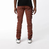 Custom Minimalist Straight Denim Jeans with Raw Edge