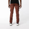 Custom Minimalist Straight Denim Jeans with Raw Edge