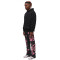 Custom bulk wholesale Straight pants embroidery flower hem Jeans