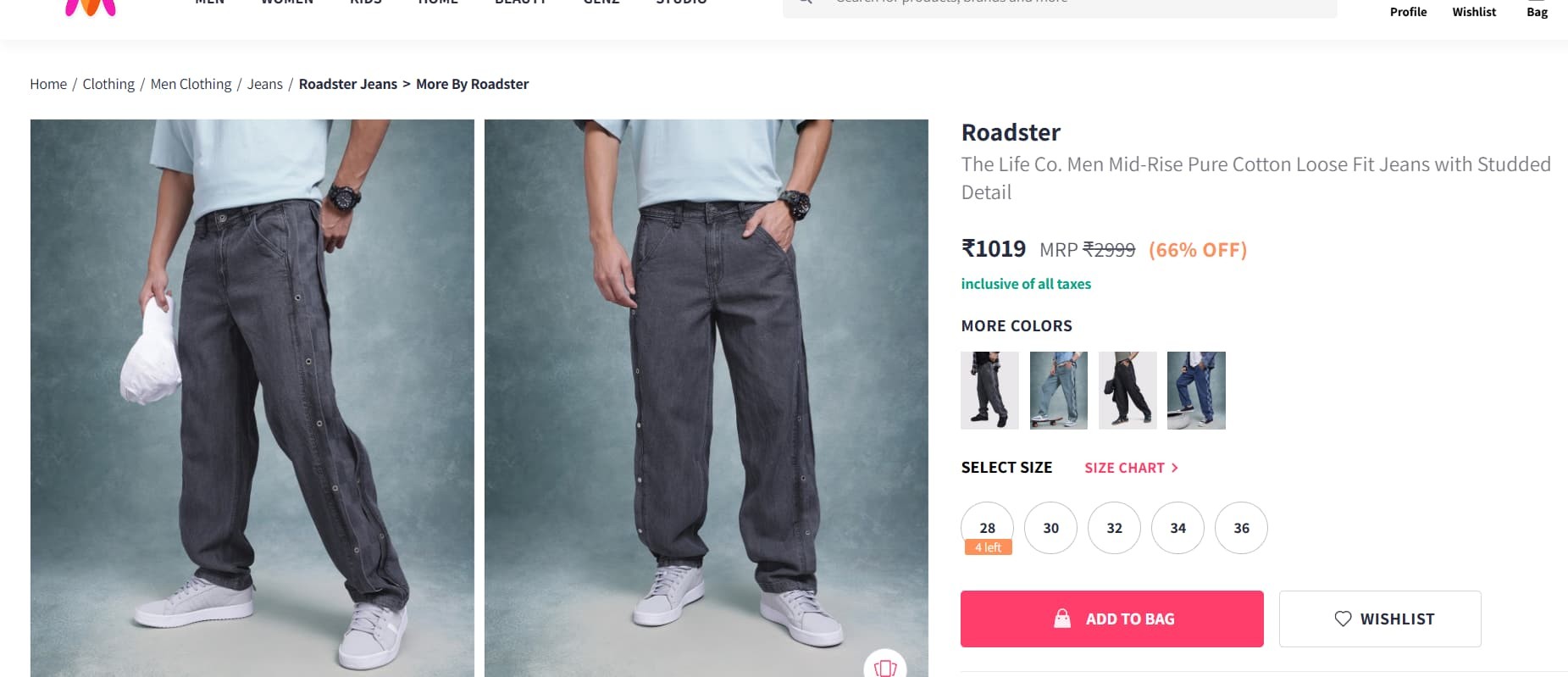 Roadster men Jeans
