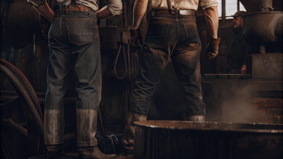 Throughout the 19th century, jeans were considered low-class workwear. Social norms tied clothing to class status, and denim’s rugged appearance was associated with manual labor. Only in the mid-20th century did Hollywood and youth culture begin to reshape jeans into fashionable attire.