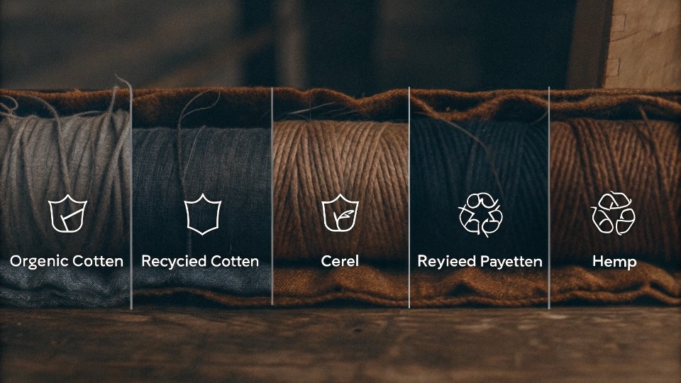 Sustainable fibres in denim include organic cotton, recycled cotton, recycled polyester (rPET), Tencel™, and hemp. These alternatives reduce environmental impact and appeal to conscious consumers.