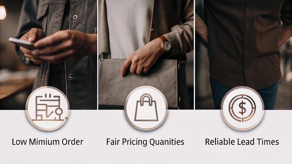 Low MOQs, fair pricing, and reliable lead times are essential for growing brands. Choose a manufacturer who offers flexibility and can scale with you—not one-size-fits-all pricing or slow production cycles.