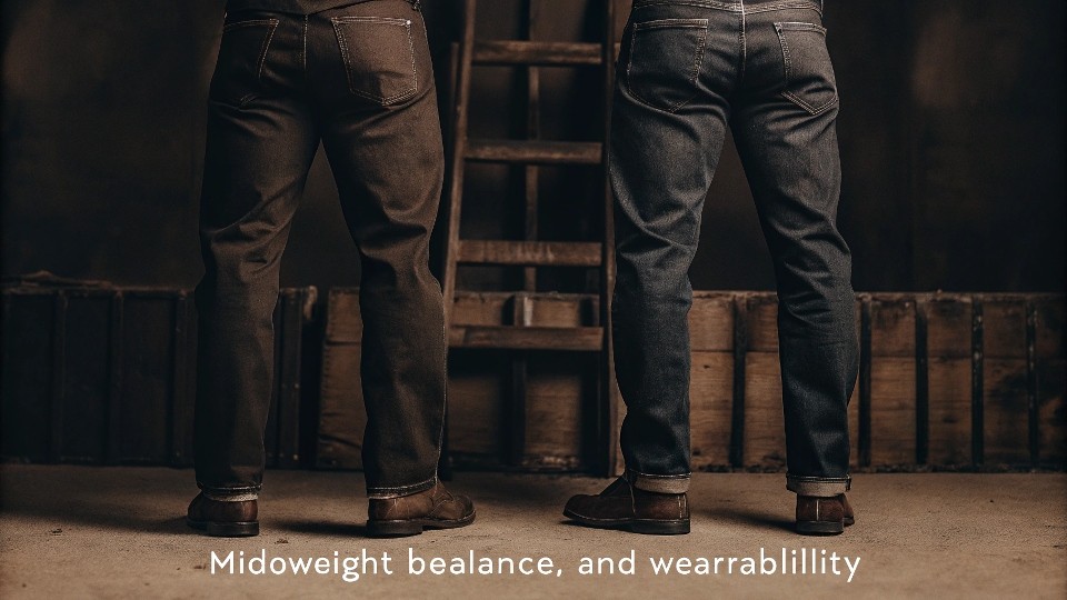 No, 12 oz denim is not considered heavy. It's typically classified as midweight denim, offering a perfect balance between durability and wearability. Ideal for custom fashion jeans, it bridges the gap between lightweight summer jeans and heavyweight workwear.