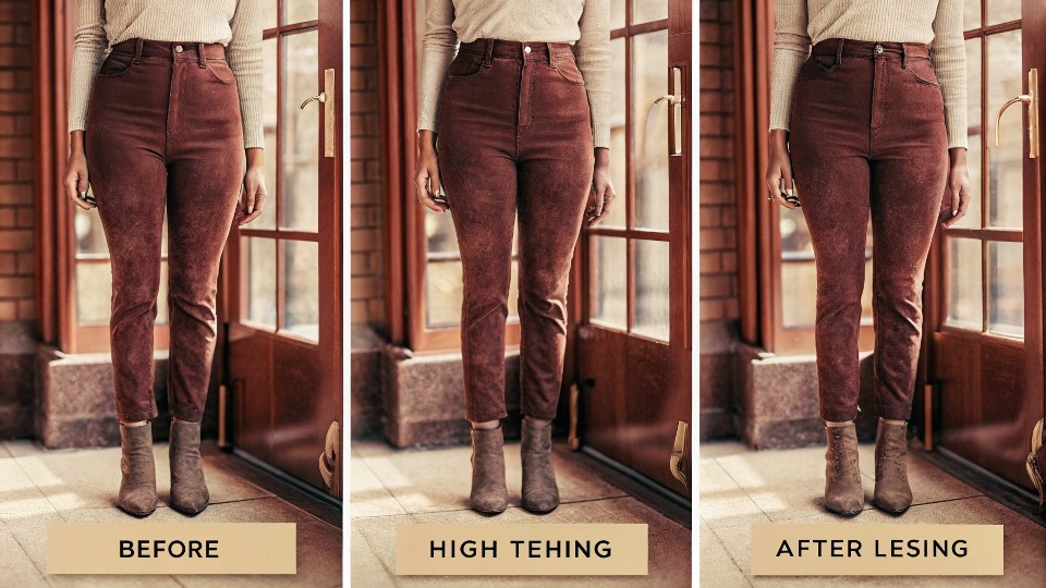 jeans hemming