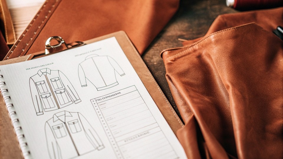 A tech pack is the detailed blueprint for making a garment — including flats, measurements, materials, trims, wash recipes, and production notes