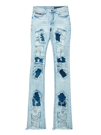 Embroidered jeans