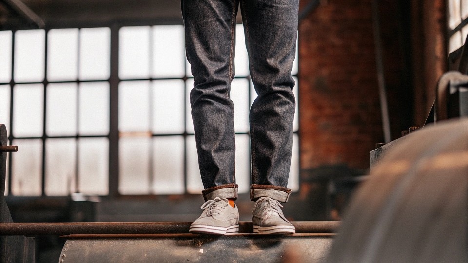 An expensive pair of jeans is often justified by superior fabric (raw selvedge, heavier weights, or premium blends)