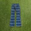 Custom Blue Patchwork Jeans - Manufacturer for Brands, Wholesalers & Designers