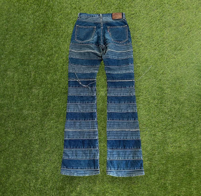 Custom Blue Patchwork Jeans - Manufacturer for Brands, Wholesalers & Designers