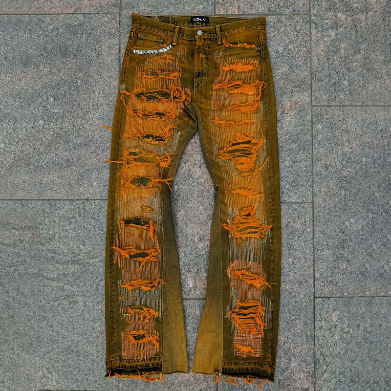 Custom Distressed Denim for Brands