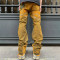 Custom OEM/ODM Mud Yellow Distressed Jeans for Brands & Wholesalers