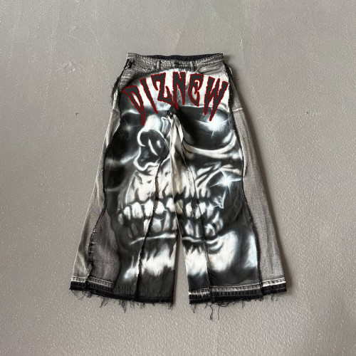 Custom Wide-Leg Denim Pants - OEM & ODM Manufacturing for Fashion Brands