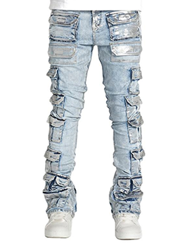 Custom Stacked work jeans