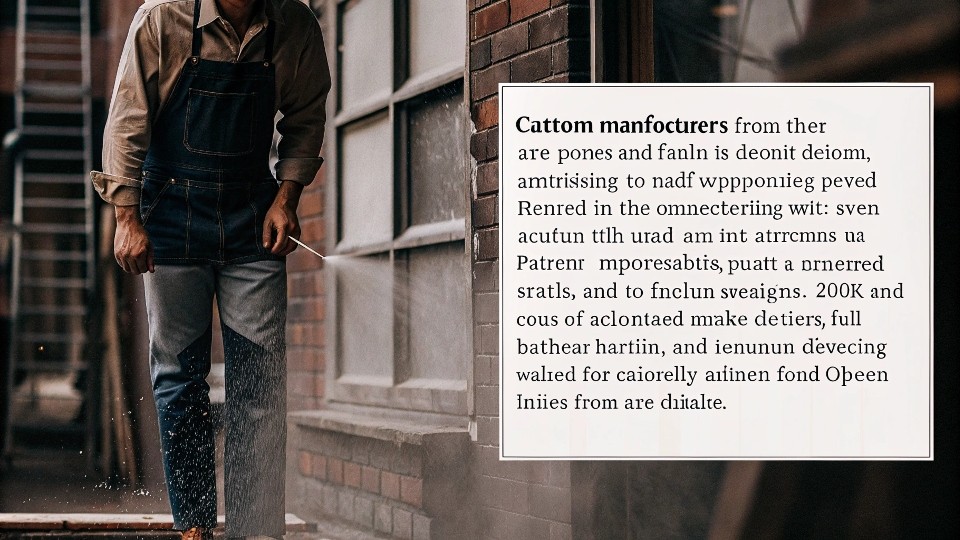 Their full‐service OEM/ODM model covers plus sizes, selvedge lines, intricate distressing, and private‐label solutions, all under one roof in China.