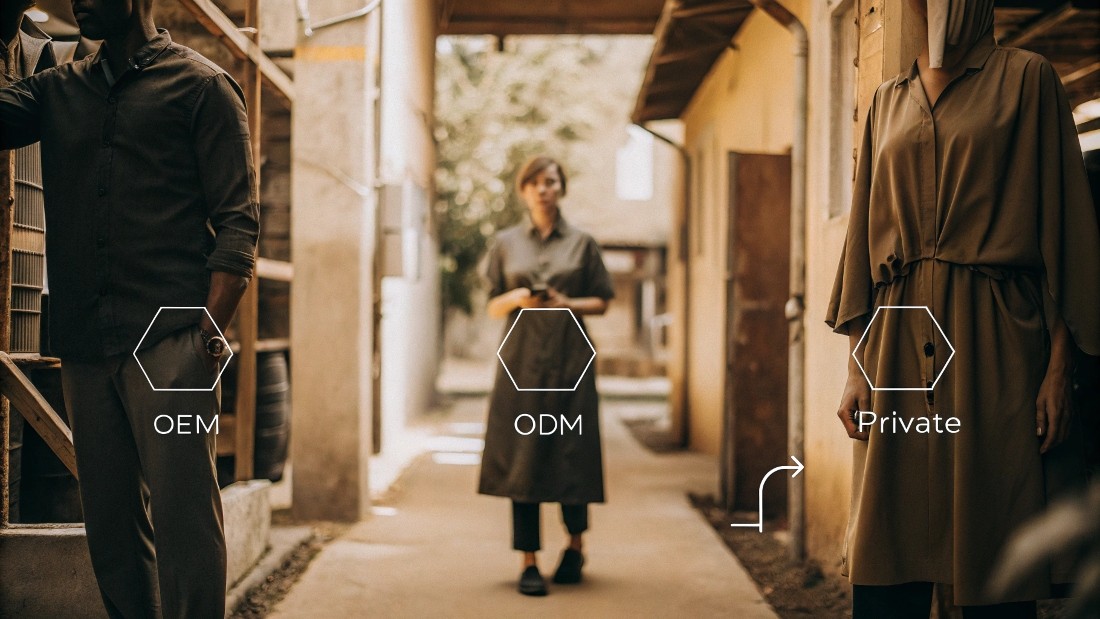Choose between OEM, ODM, or private label partners depending on your needs