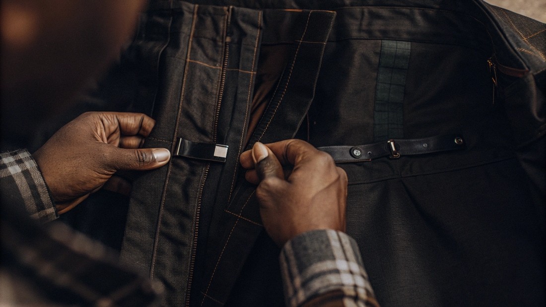 Verify origin and authenticity by checking care/label tags for “Made in” statements
