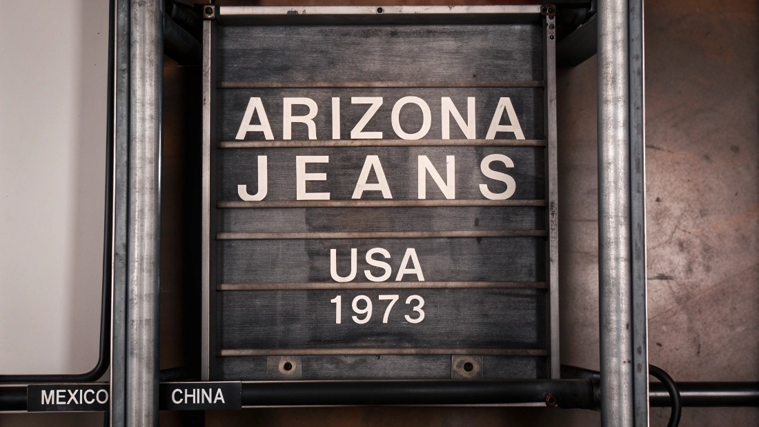 where are arizona jeans manufactured