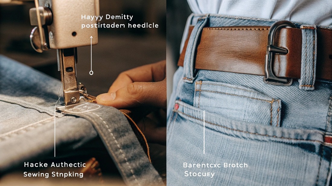 Denim’s unique characteristics demand special techniques