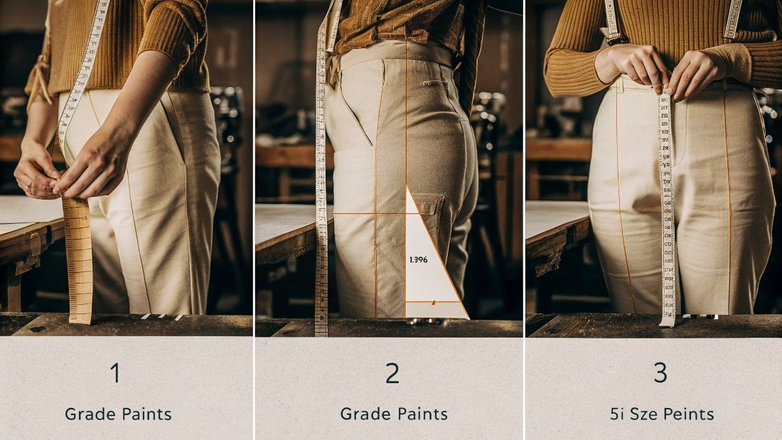 Prototyping begins with creating muslin or calico samples to test basic block fit