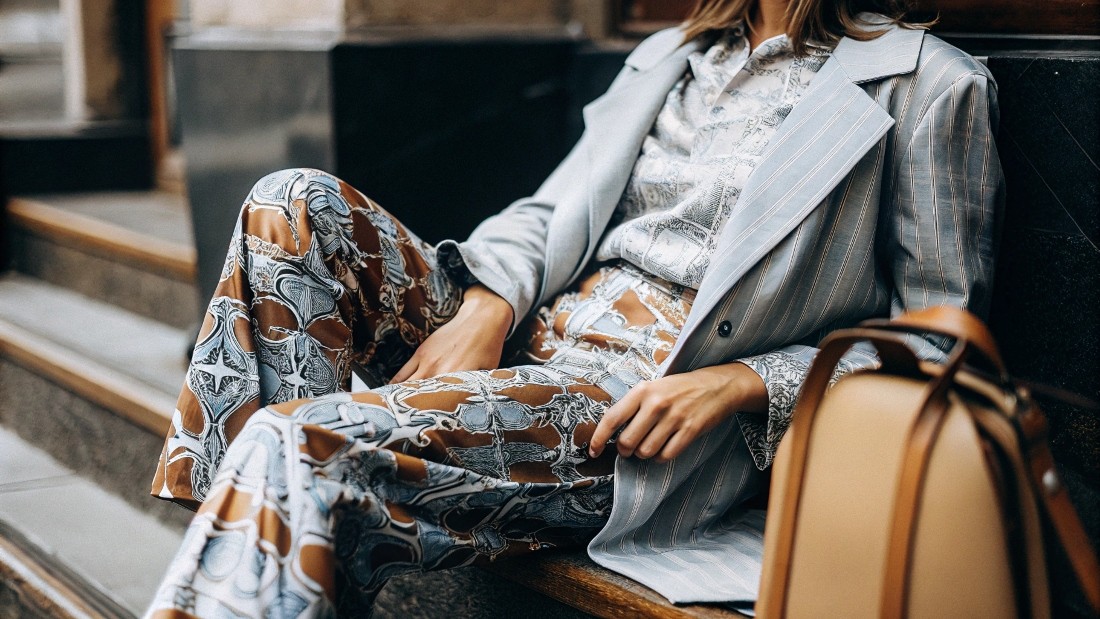 To mix prints successfully, vary scale—pair large-scale patterns with smaller motifs