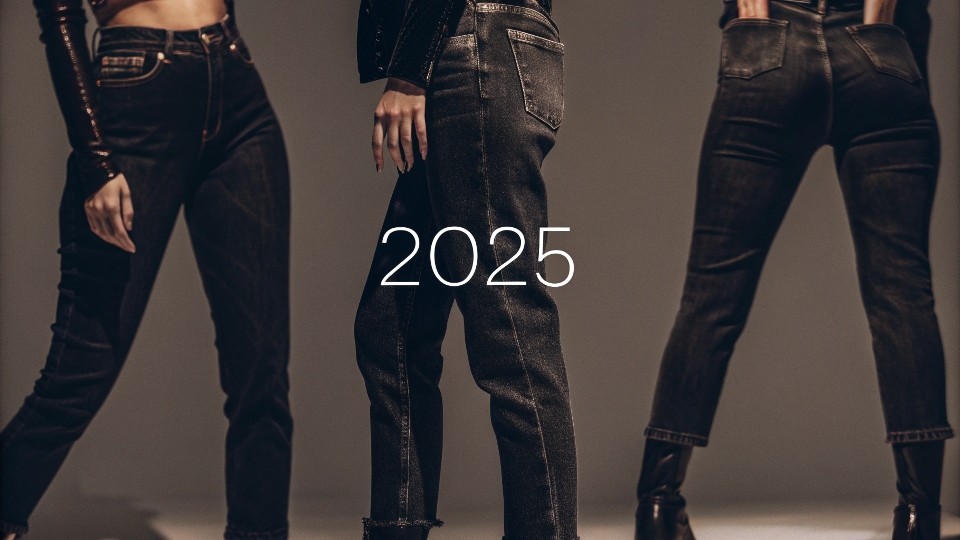 high-waisted jeans will absolutely remain in style in 2025